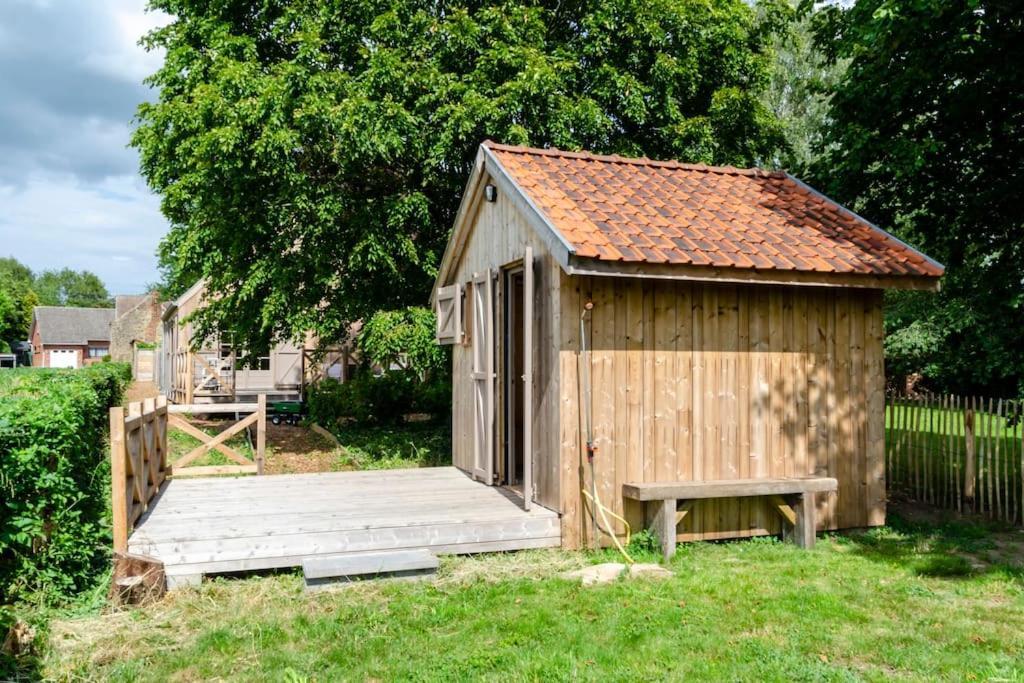 La Cabane Du Cerf Et Son Sauna Attre 외부 사진